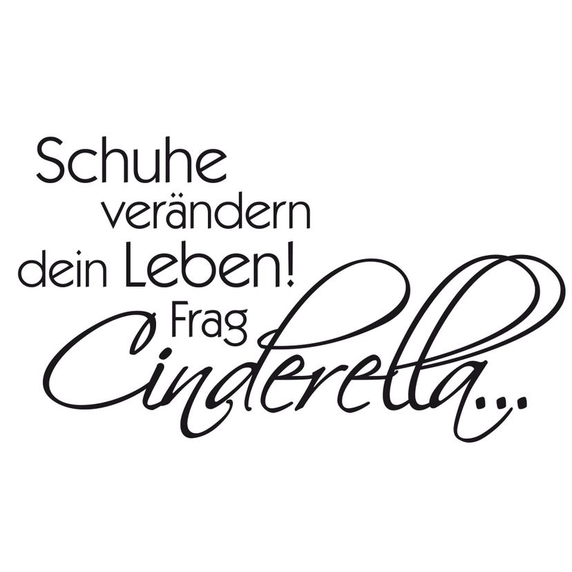 Wandtattoo Schuhe verändern dein Leben...