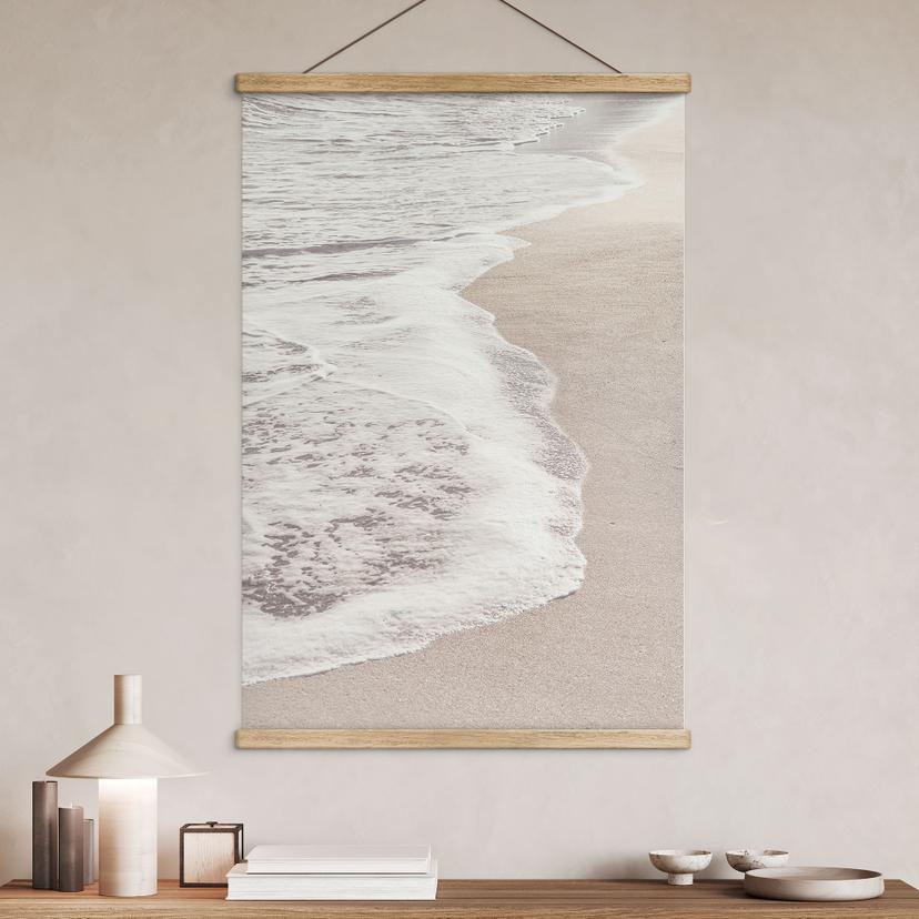 Poster tessile Il rumore del mare - 1X Studio