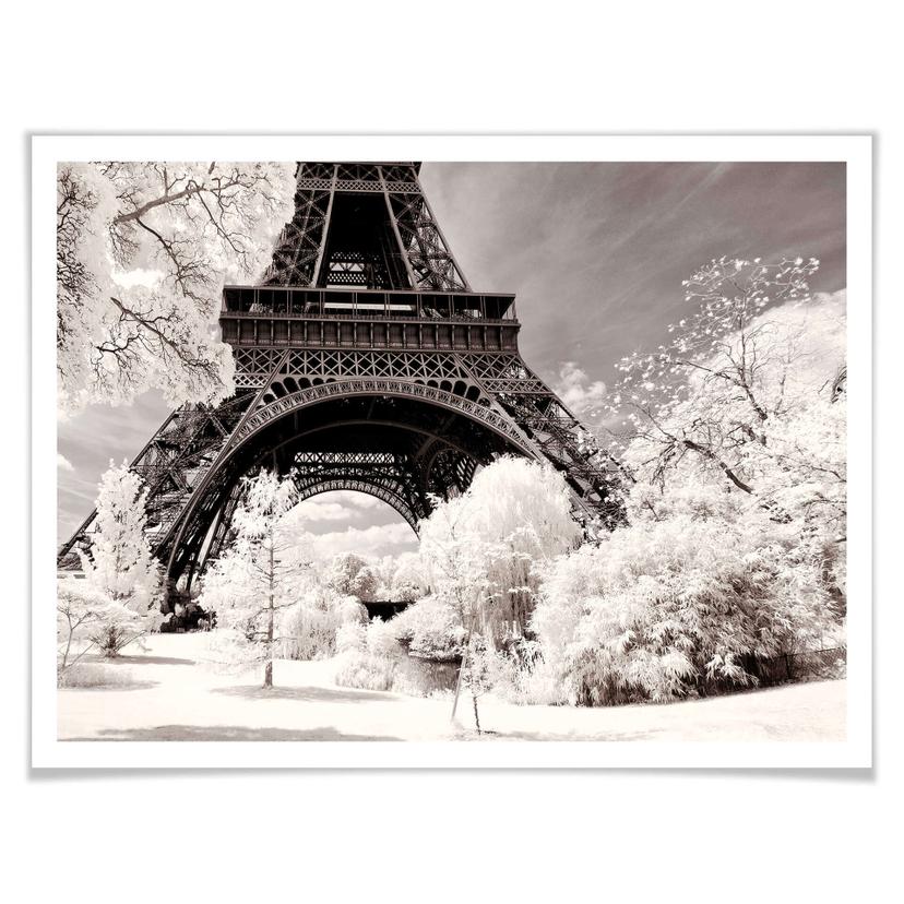 Poster Hugonnard - Winterfeeling in Paris