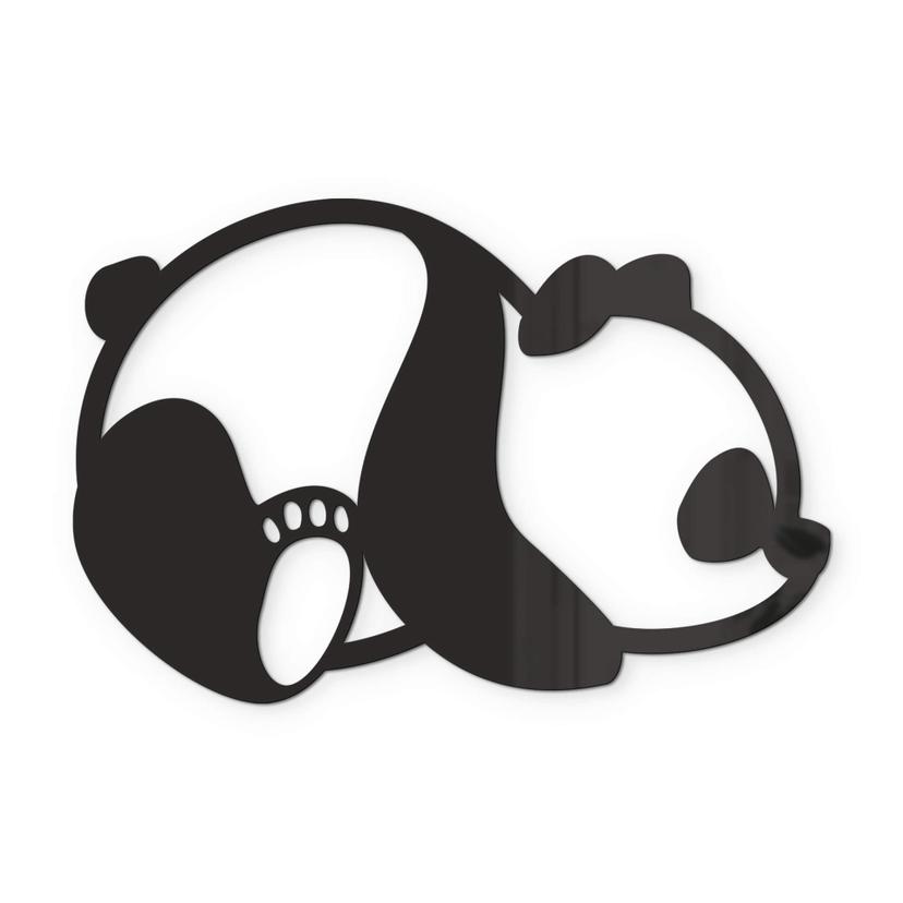 Decoro in acrilico Panda