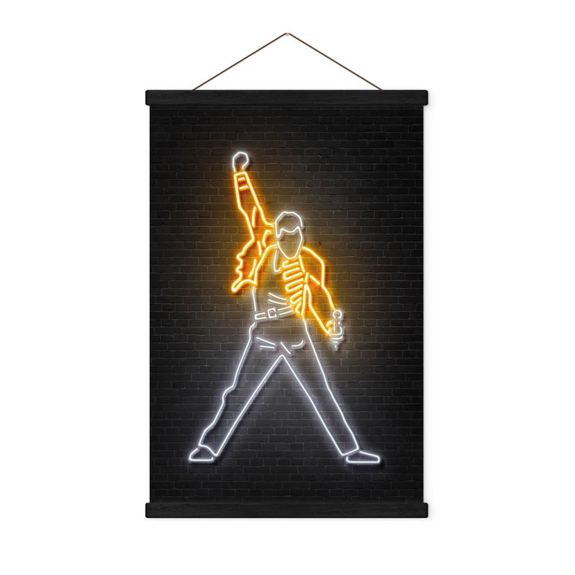 Tekstil plakat Freddie Mercury - Mielu