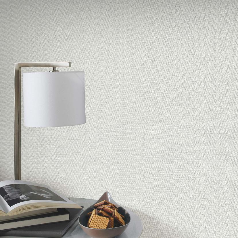 Ikke-vævet tapet, grafisk tapet Cameo grey