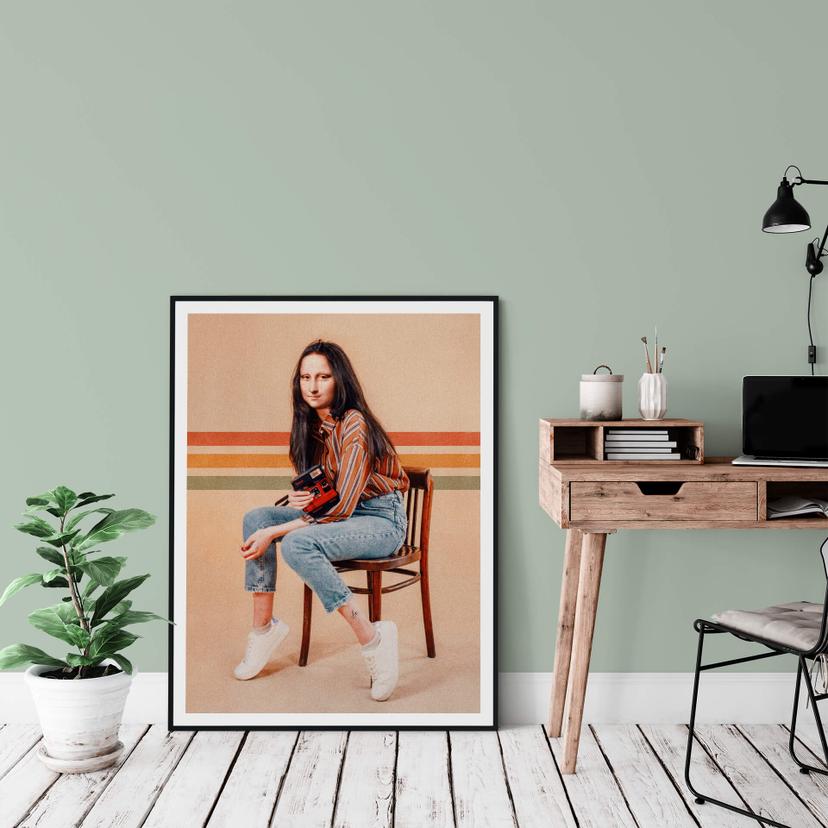 Poster Loose - Gioconda Retrò