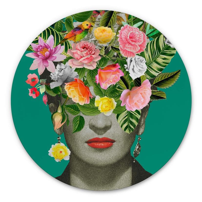 Tableau sur alu Dibond Frida Floral Studio - Frida Floral - Ru