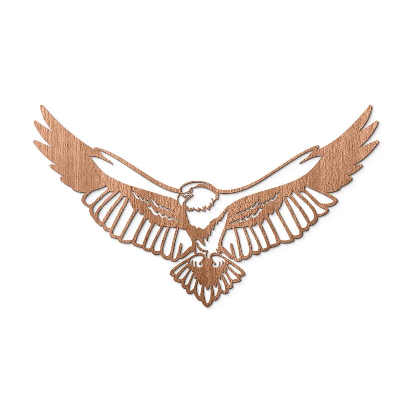 Konst i mahognyträ - Eagle