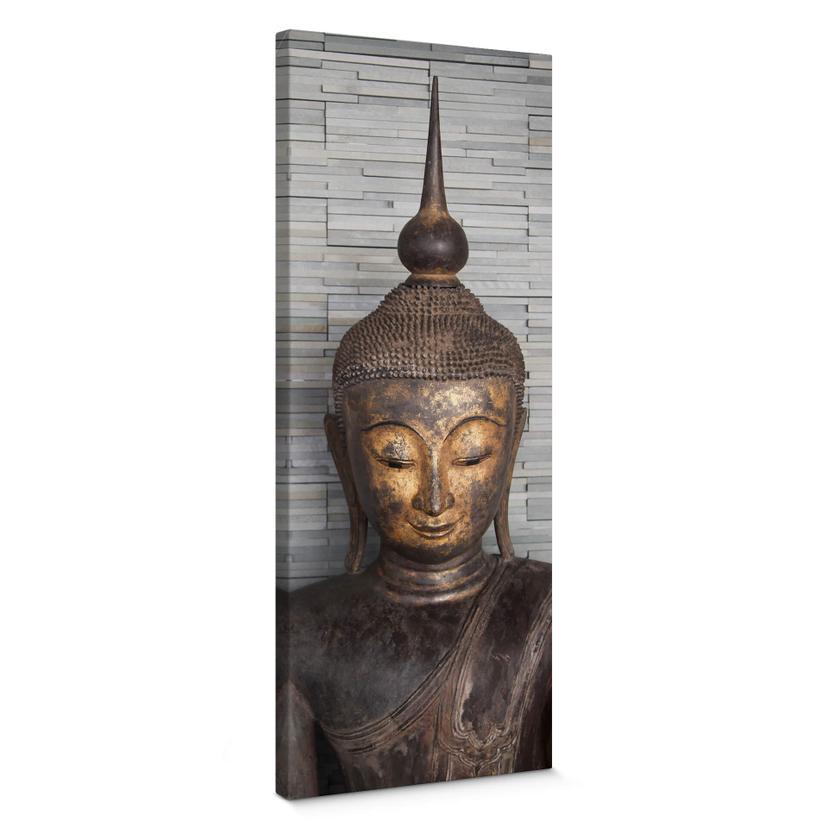 Thai buddha panorama - Lærredsprint