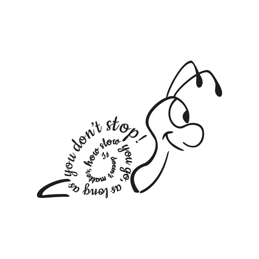 Muursticker It doesn\'t matter...