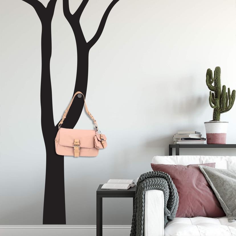 Adesivo murale Albero + 3 appendini