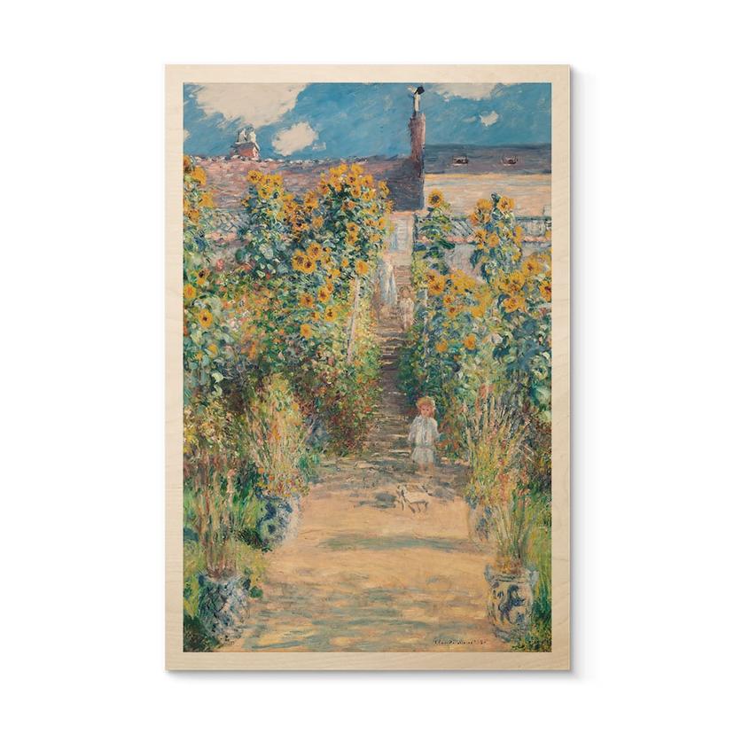 Billede af træ Monet - Monets have i Vétheuil