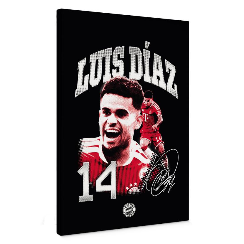 Leinwandbild FCB - Luis Díaz 2026/27