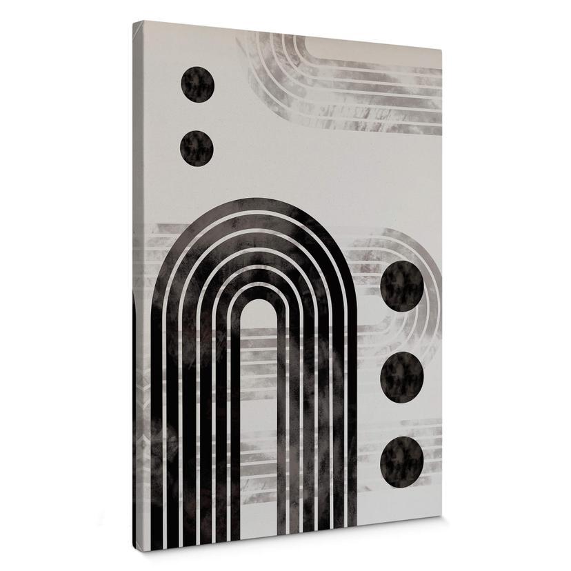 Lienzo 1X Estudio - Arco Negro