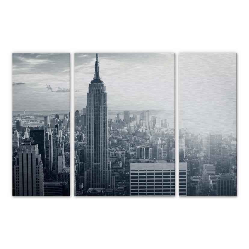 Tableau en alu-Dibond The Empire State Building (3 parties)