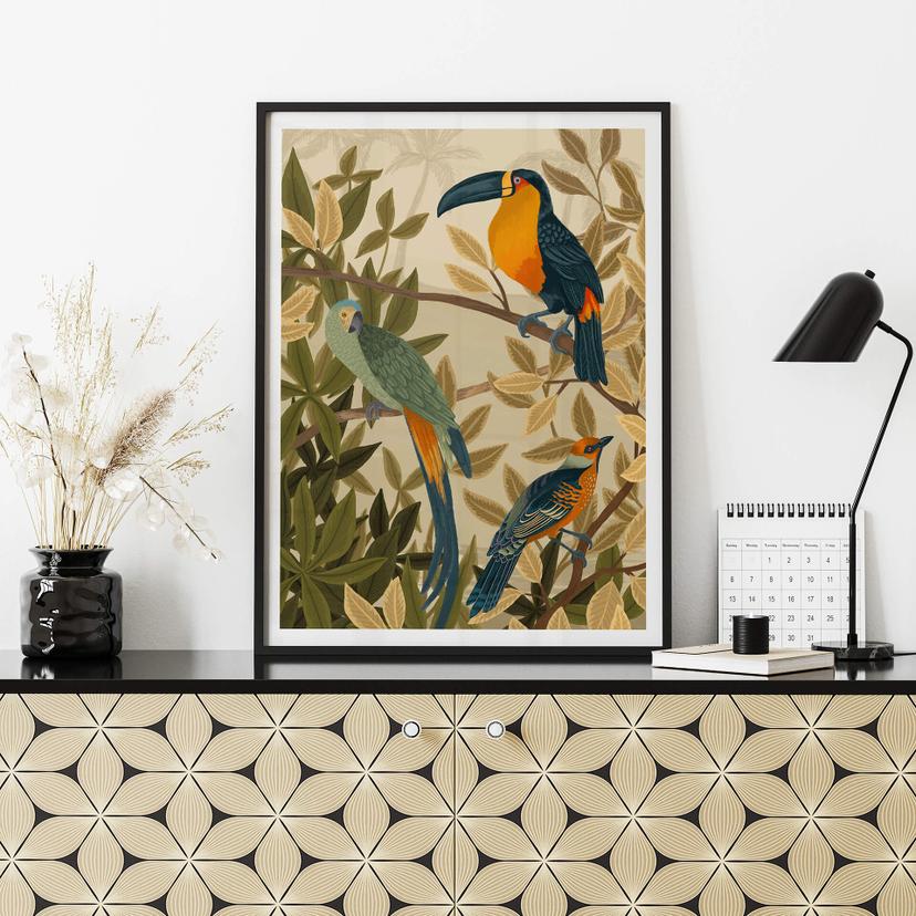 Poster Goed Blauw - Paradis