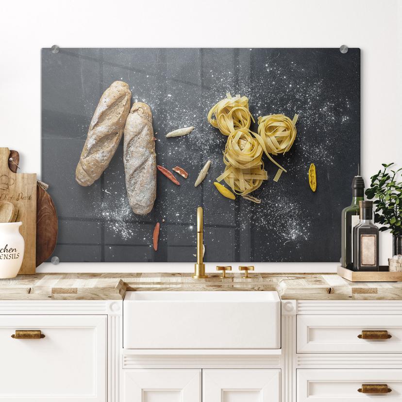 Crédence Pain et pâtes