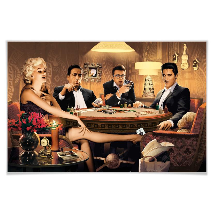 Giant Art® XXL-Poster Four of a Kind - 175x115 cm