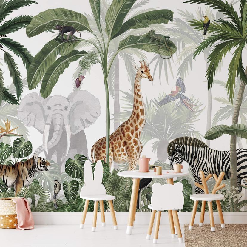 Kikki Belle - Fotomural de Jungle Jive