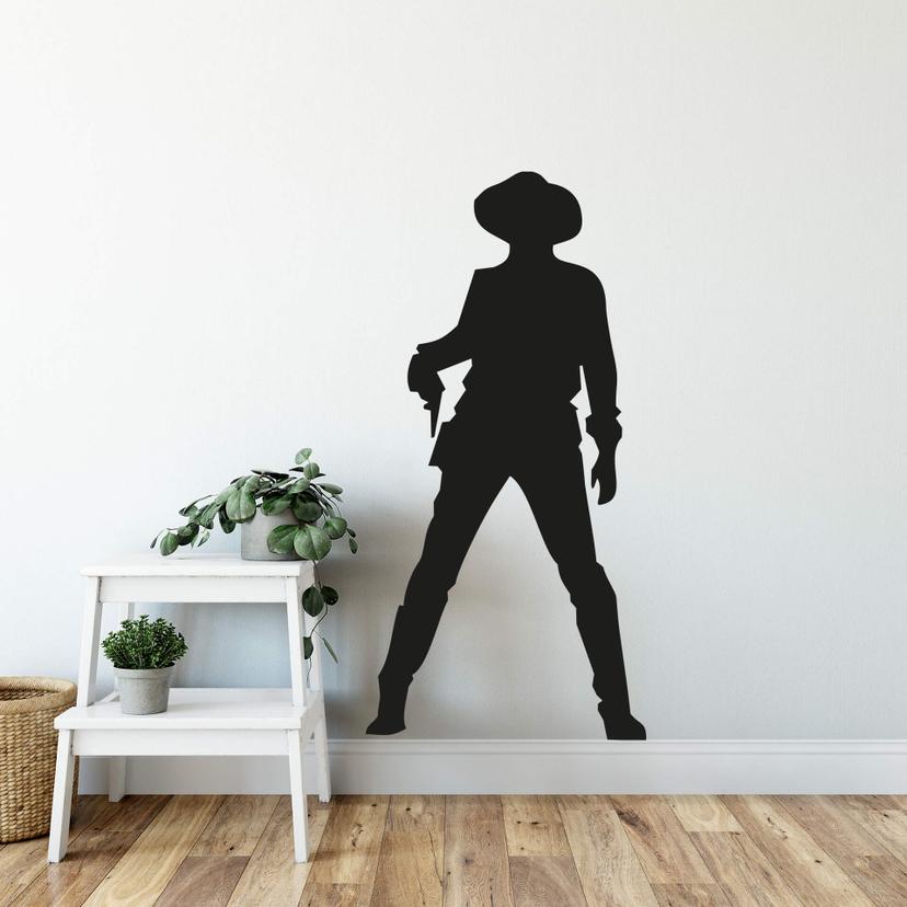 Sticker mural - Cowboy 1