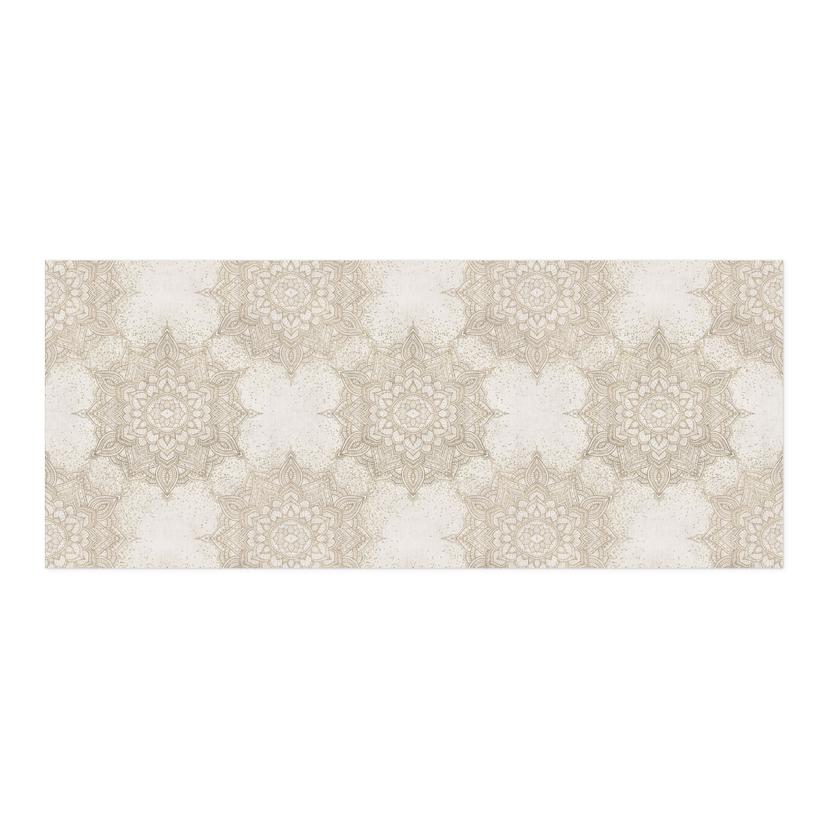 Selbstklebende Küchenrückwand Elegantes Mandala in Sandgold - Bloomery Decor