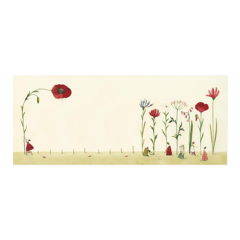 Selbstklebende Küchenrückwand Leffler - Blumensamen