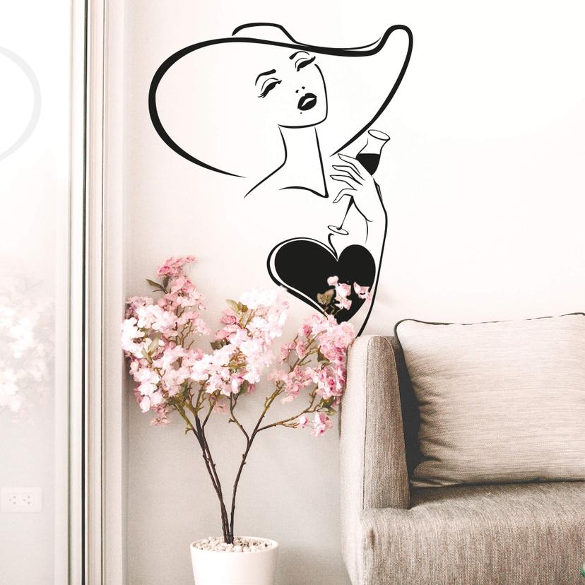 Sticker mural - Diva