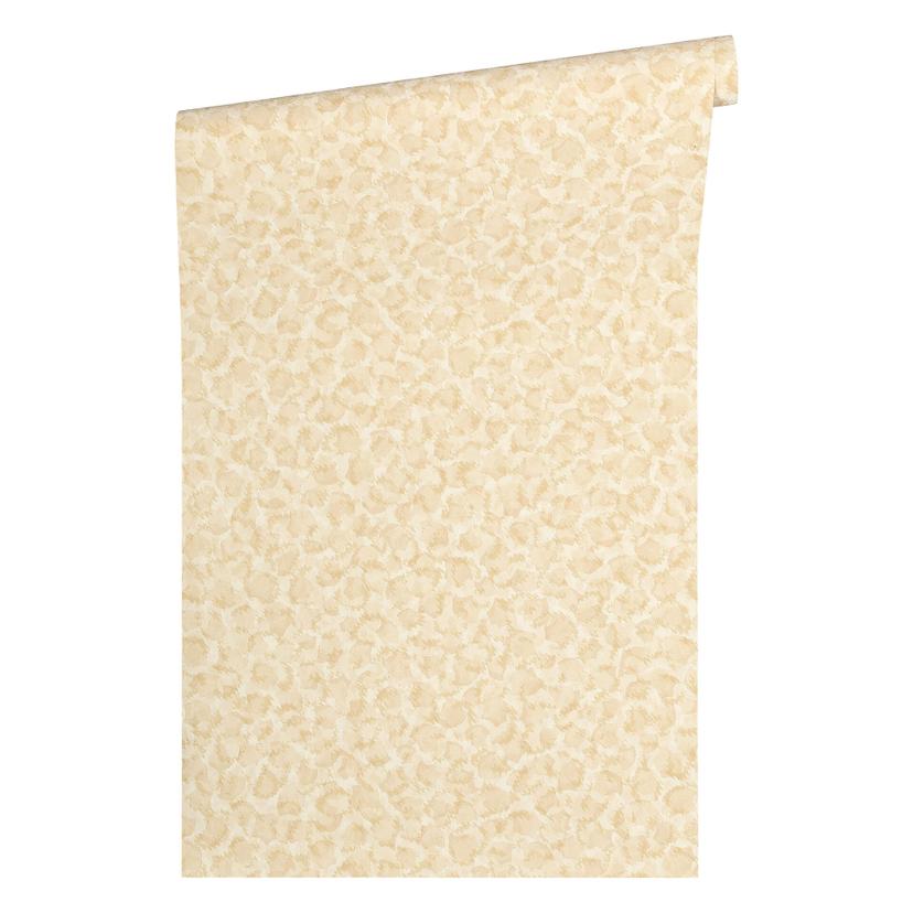 Versace fleecetapet Vasmara leopardtapet beige, bronze, creme