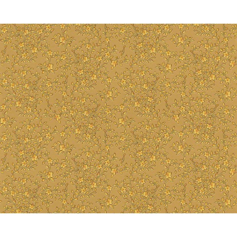 Versace Tapet Barocco Blomster Beige, Cream, Metallisk