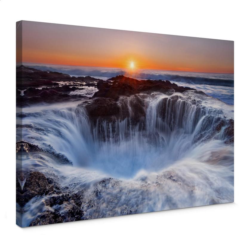 Lienzo Morgan - Oregon Thor's Well