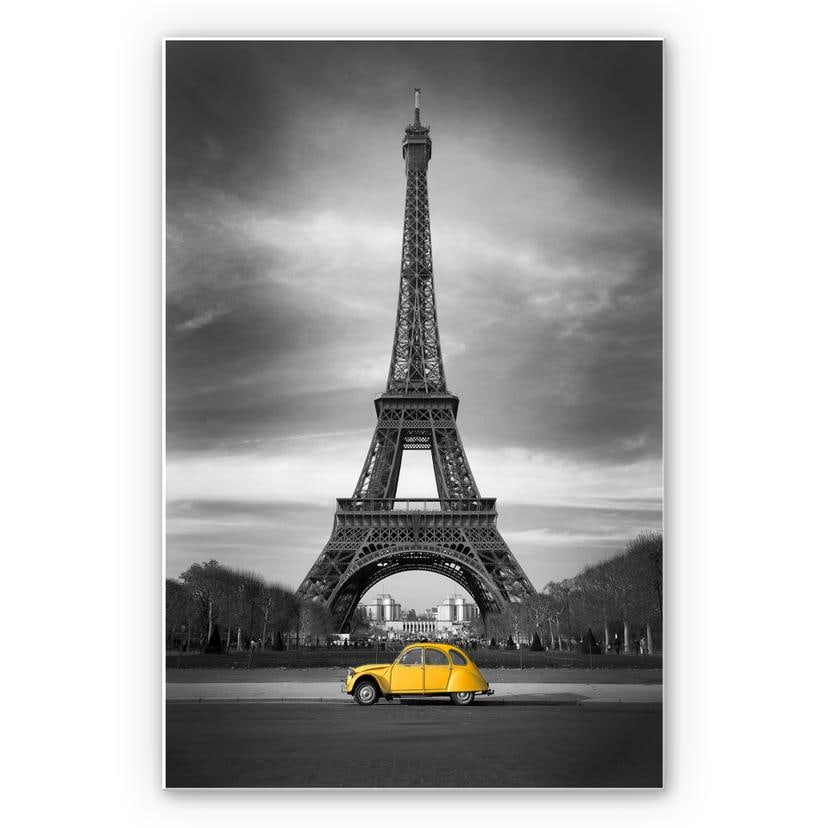 Tableau Forex - La vie est belle - jaune
