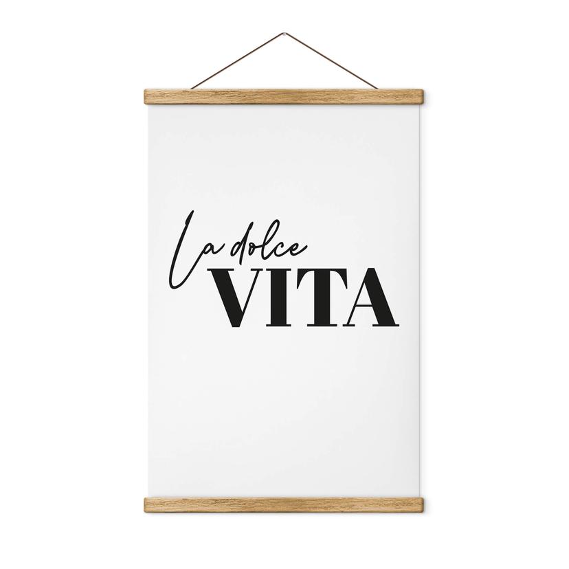 Tekstil plakat La Dolce Vita