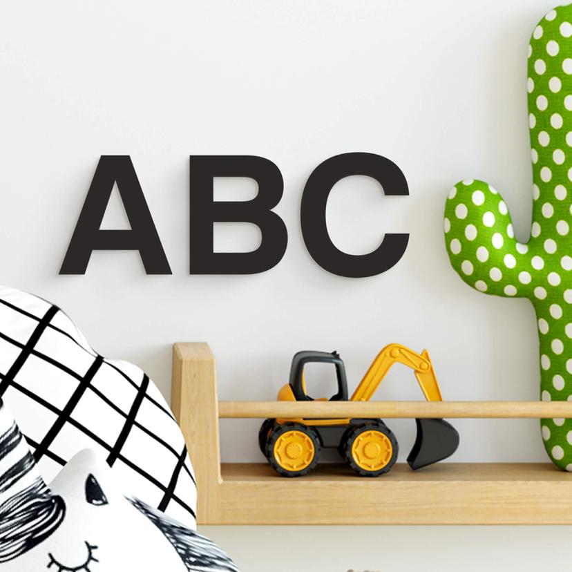 10 cm Farverige Deko Bogstaver