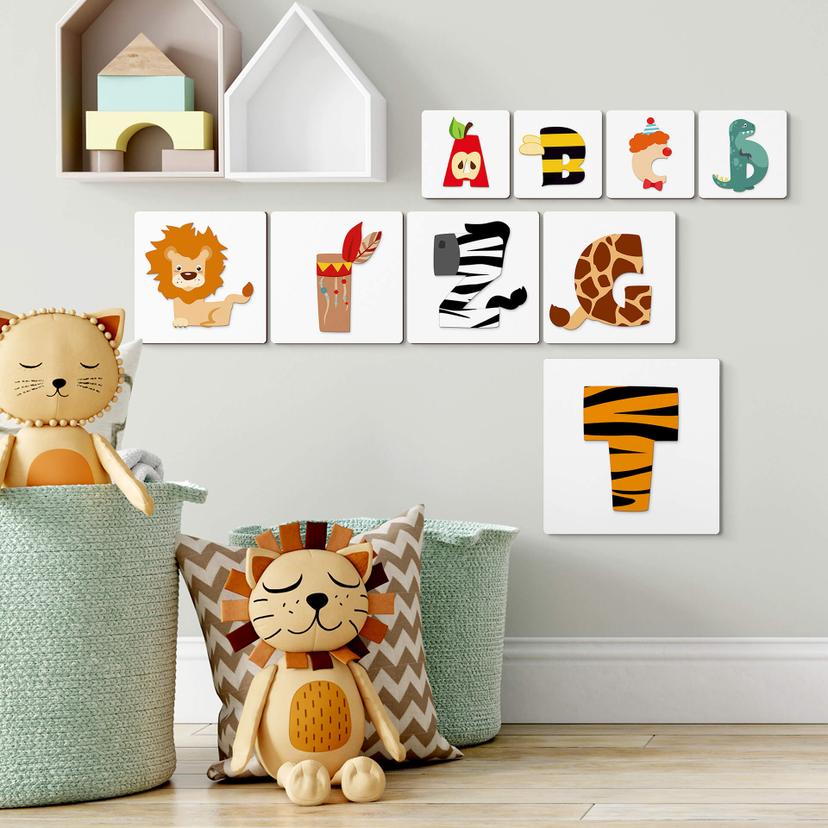 Houten Letters Kinder ABC
