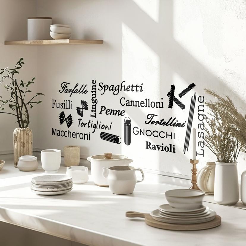 Wallsticker - Pasta 2