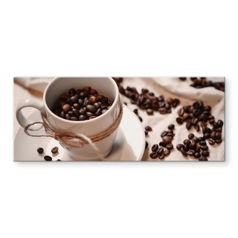 Pannello paraschizzi - La magia del caffè - panoramica