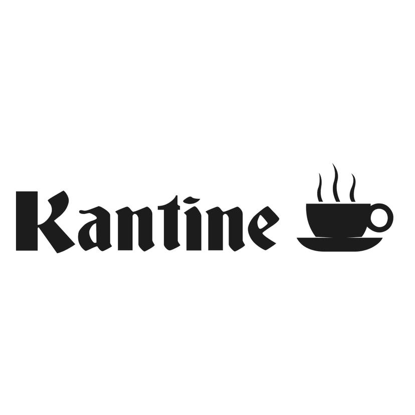 Wandtattoo Kantine