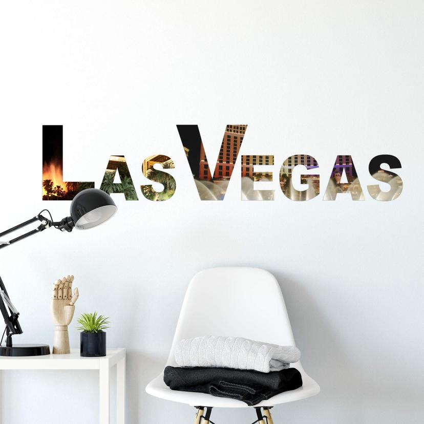Sticker mural - Impressions de Las Vegas