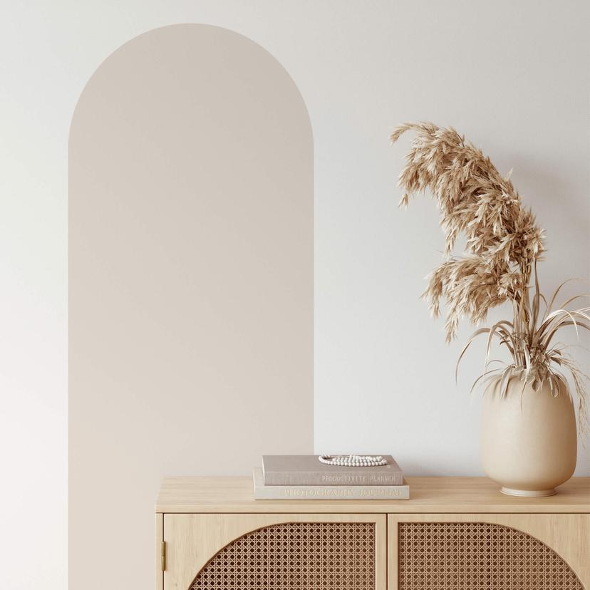 Wall Sticker Arch - Beige