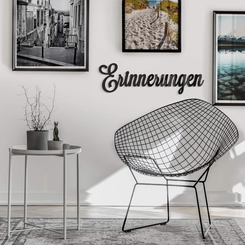 Décoration en verre acrylique - Erinnerungen