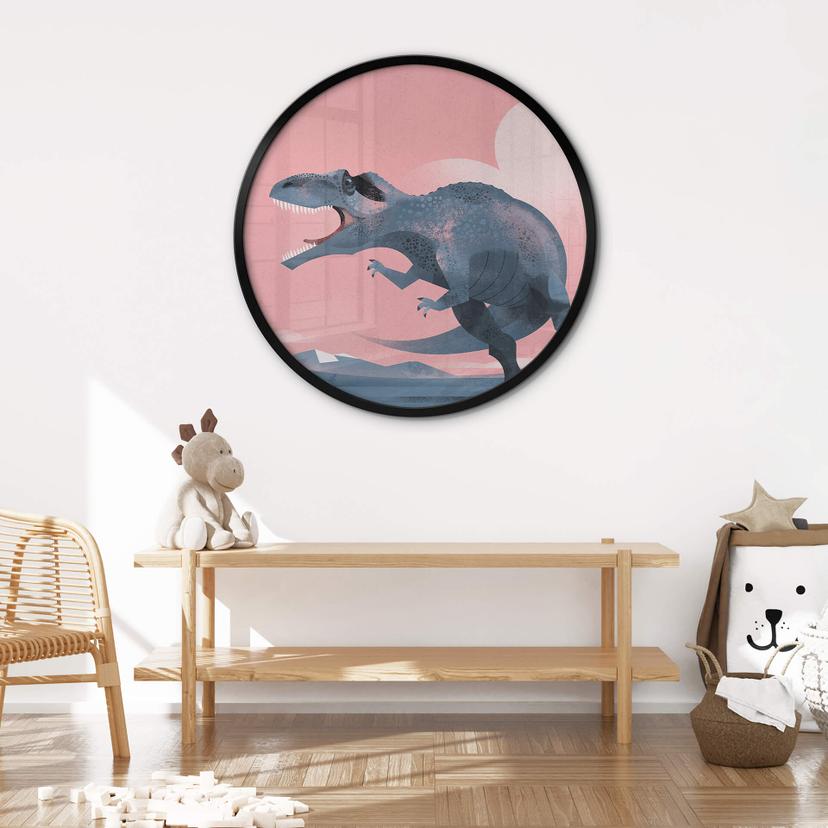 Poster Braun - Giganotosauraus Dinosaur
