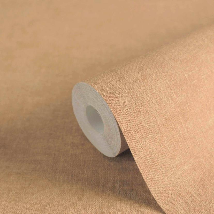 Moderna carta da parati testurizzata beige - accogliente carta da parati in tessuto non tessuto