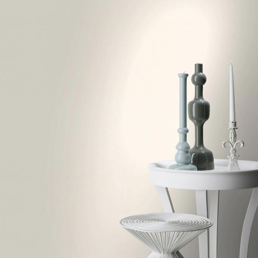 Almindeligt tapet, tekstureret non-woven tapet Bauhaus hvid