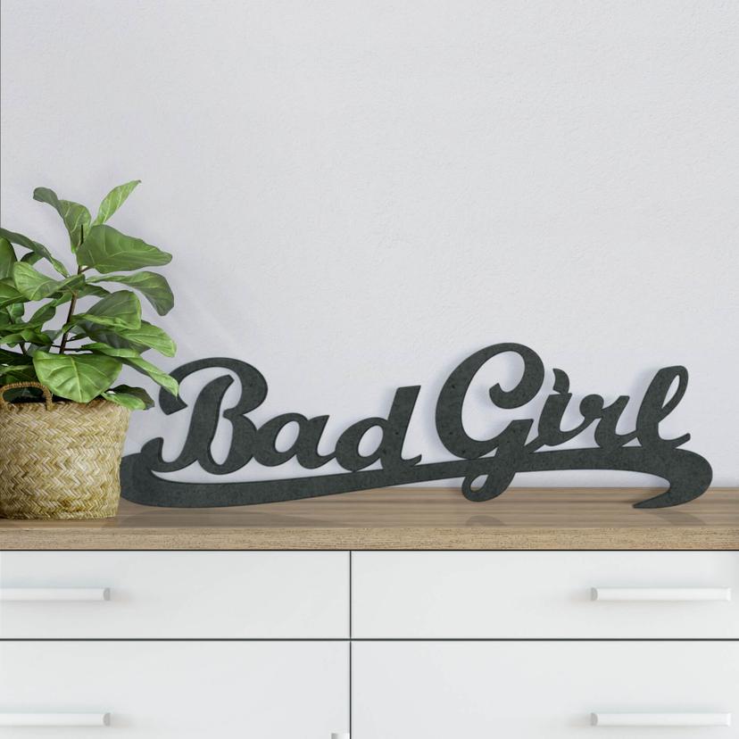 MDF bogstaver - Bad Girl