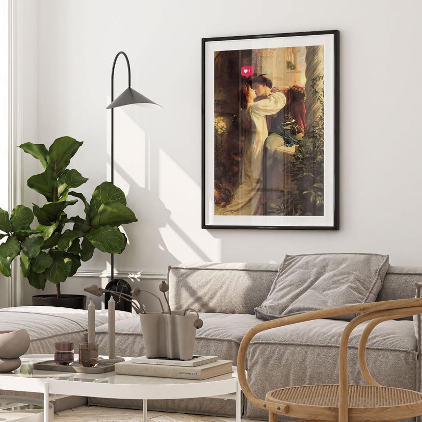 Poster Come per l'amore - Il concetto artistico