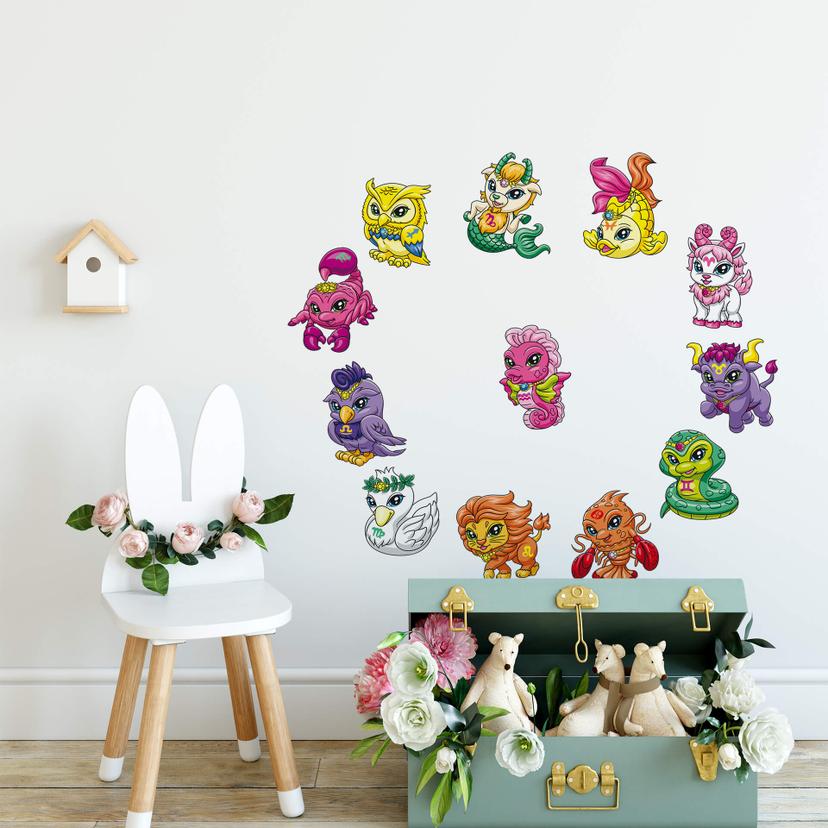 Wallsticker Filly Stars - Kæledyr
