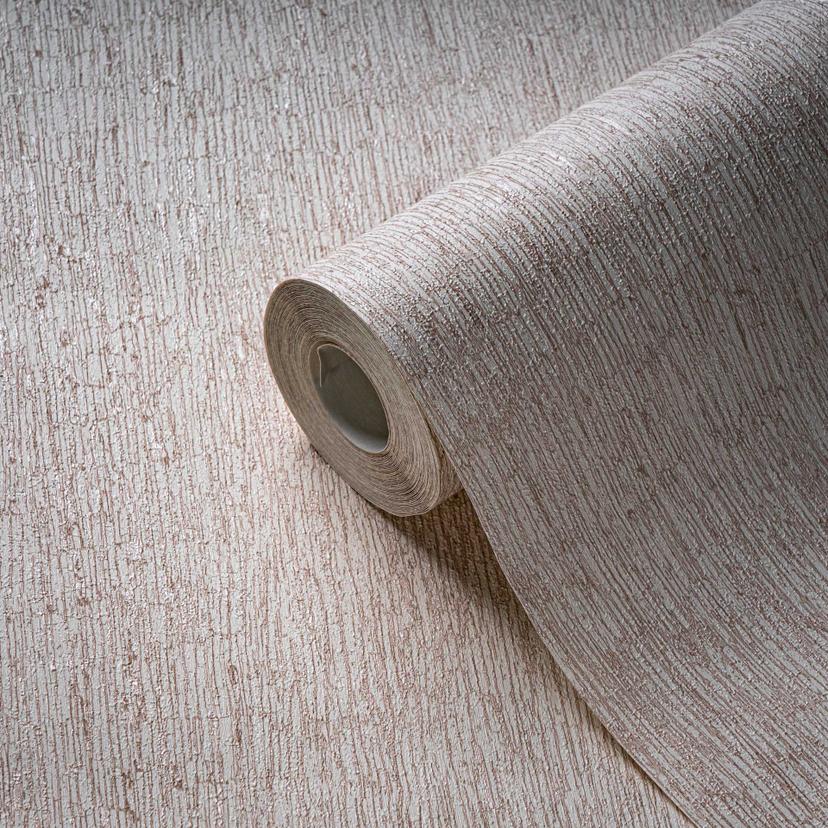 Carta da parati moderna di design color crema - Elegante carta da parati in tessuto non tessuto con