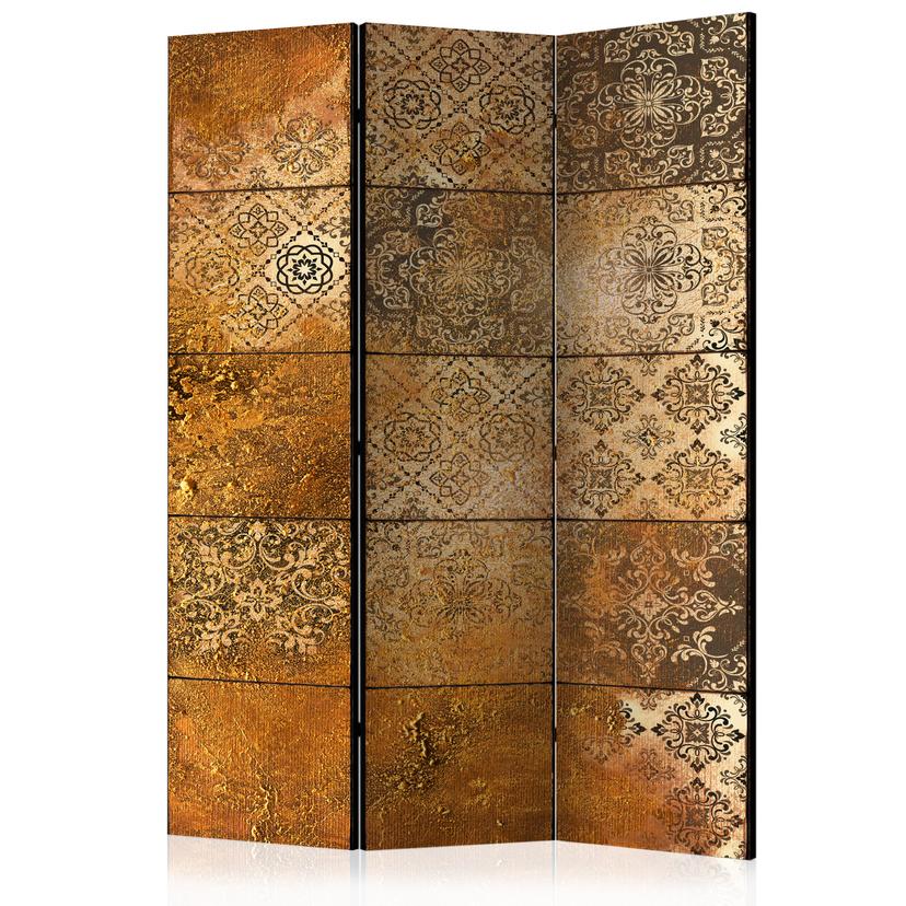 Paravent Séparation de pièce - Vieux carreaux, 3 pièces