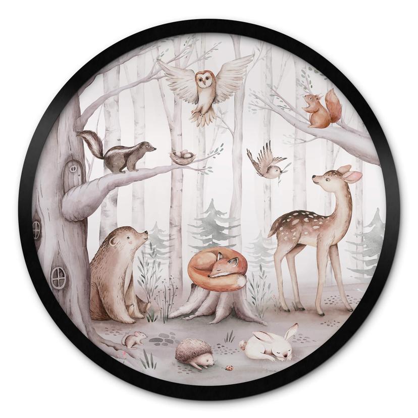 Plakat Kvilis - Sweet Forest Animals