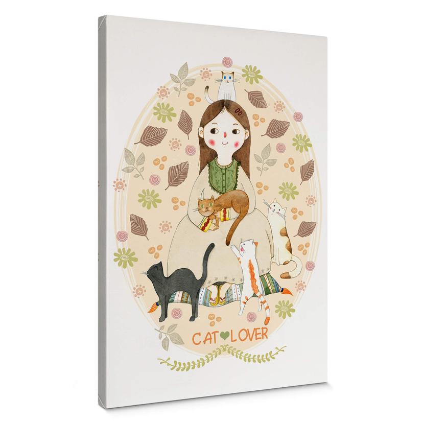 Canvas Loske - Amante de los gatos
