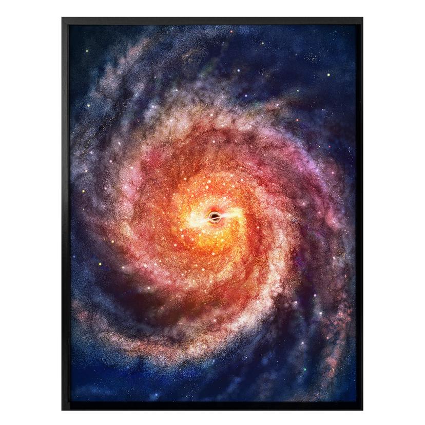 Póster Aerroscape - Agujero negro