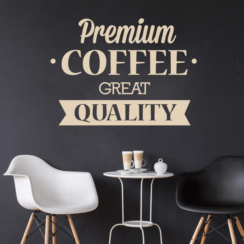 Wallsticker - Premium Coffee
