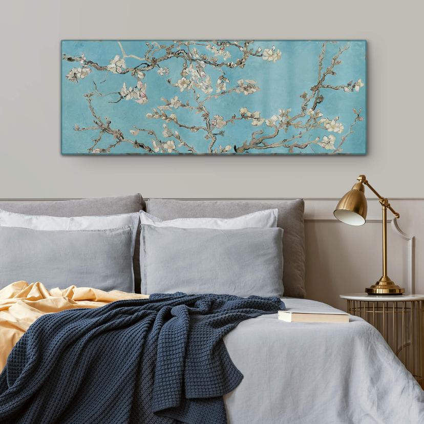 Stampa su vetro van Gogh - Mandorlo in fiore
